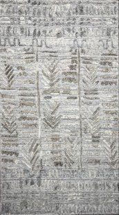 Килим бежево-коричневий Bhadohi ZR-253 Charcoal Розмір, см: 140*200 Індія 71793 фото