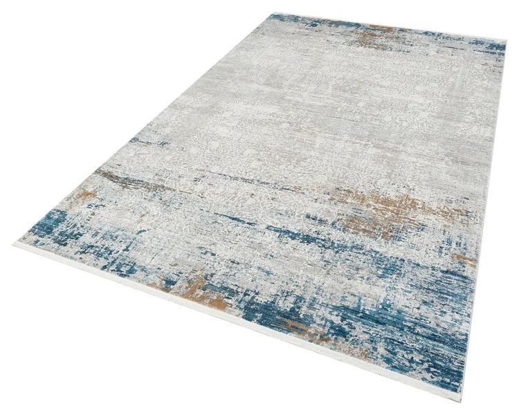 Килим бежево-синій Fresco FS 03 Beige Blue Розмір, см: 120*180 Туреччина 21446 фото