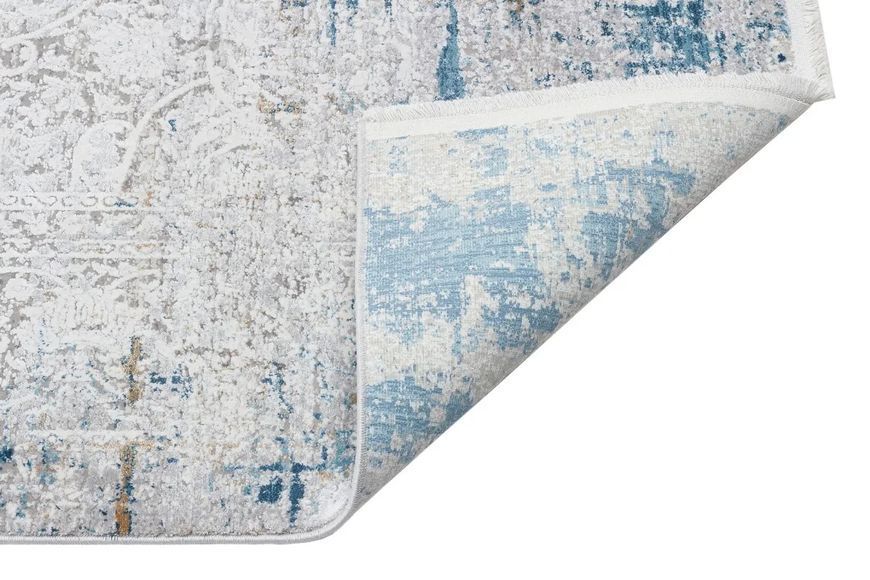 Килим бежево-синій Fresco FS 03 Beige Blue Розмір, см: 120*180 Туреччина 21446 фото