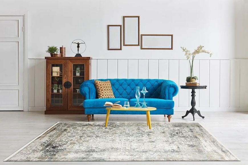 Килим Fresco FS 04 Grey Розмір, см: 80*150 Туреччина 21466 фото