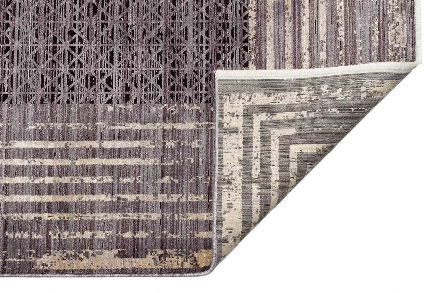 Килим Mahal MHL 01 Antrasit Gold Розмір, см: 80*150 Туреччина 70792 фото