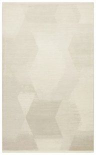 Килим біло-бежевий Lagos LGS 21 Cream Beige Туреччина Розмір, см: 80*150 80661 фото