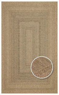 Килим бежево-коричневий Salda SLD 02 Natural Розмір, см: 80*150 80751 фото