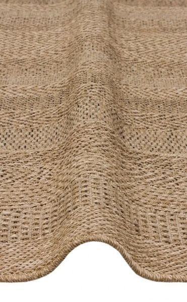 Килим бежево-коричневий Salda SLD 02 Natural Розмір, см: 80*150 80751 фото