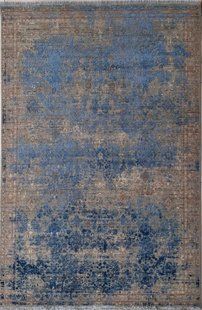 Килим бежево-синій Historia 3032A Blue Розмір, см: 80*150 Туреччина 71421 фото