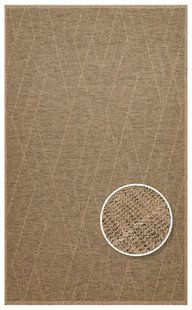Килим бежево-коричневий Salda SLD 03 Natural Розмір, см: 80*150 Туреччина 80757 фото