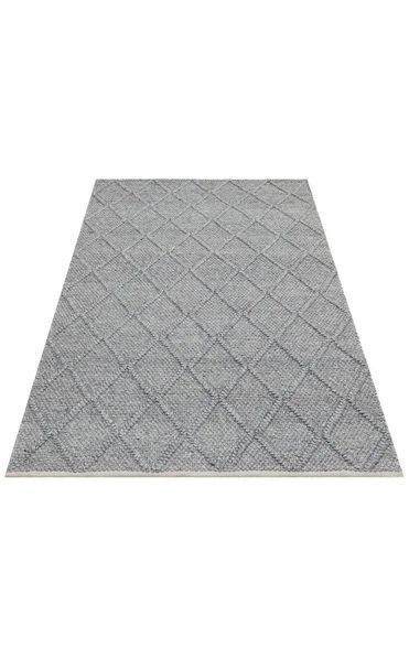 Ковер серый Jade Diamond Grey Размер, см: 80*150 Индия 22576 фото