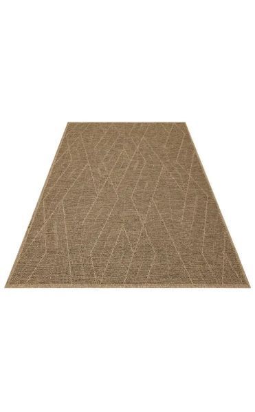 Килим бежево-коричневий Salda SLD 03 Natural Розмір, см: 80*150 Туреччина 80757 фото