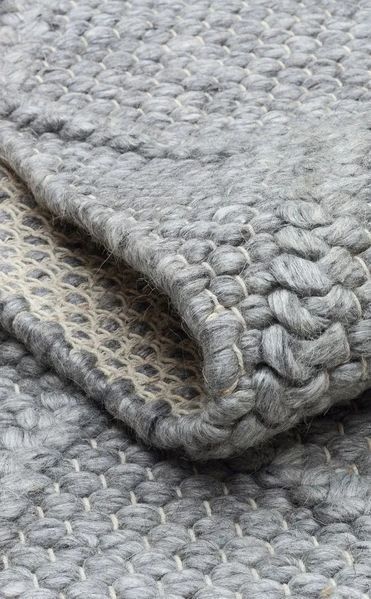 Ковер серый Jade Diamond Grey Размер, см: 80*150 Индия 22576 фото