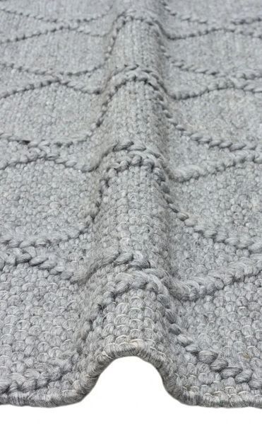 Ковер серый Jade Diamond Grey Размер, см: 80*150 Индия 22576 фото