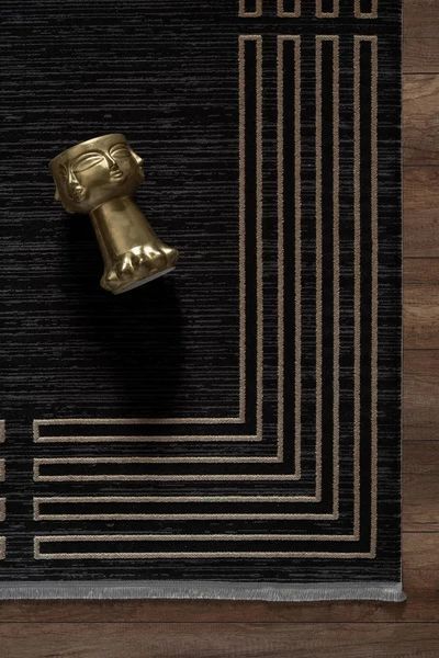 Килим коричнево-кавовий Taboo Plus 4410 COFFEE BEAN Розмір, см: 80*150 Туреччина 79696 фото