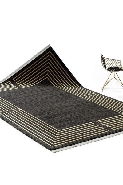 Килим коричнево-кавовий Taboo Plus 4410 COFFEE BEAN Розмір, см: 80*150 Туреччина 79696 фото