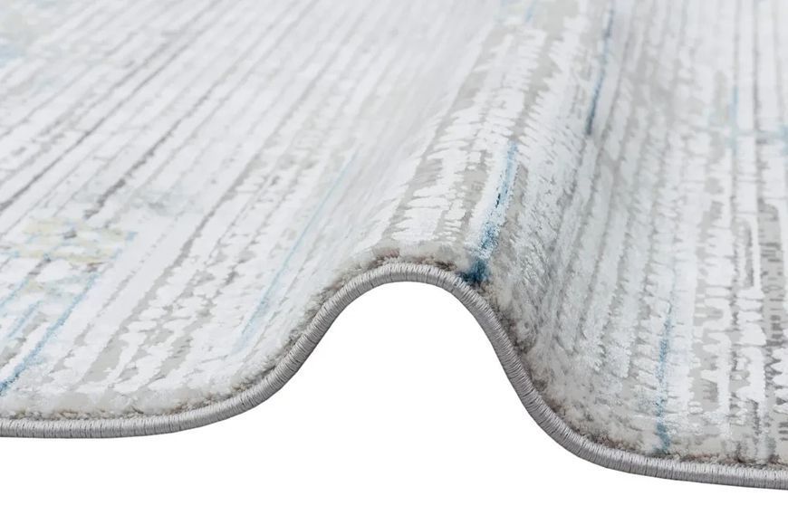 Килим бежево-синій Fresco FS 01 Beige Blue Туреччина Розмір, см: 80*150 21400 фото