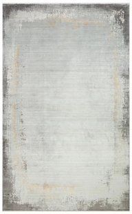Килим сіро-золотий Mahal MHL 11 Grey Gold Туреччина Розмір, см: 80*150 80293 фото