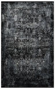 Килим сіро-чорний Fresco FS 17 Black Grey Розмір, см: 120*180 Туреччина 23093 фото
