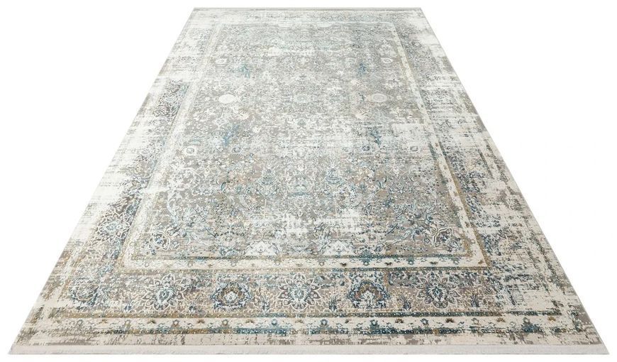 Ковер Fresco FS 29 Cream Blue бежево-синий Размер, см: 80*150 Турция 24518 фото