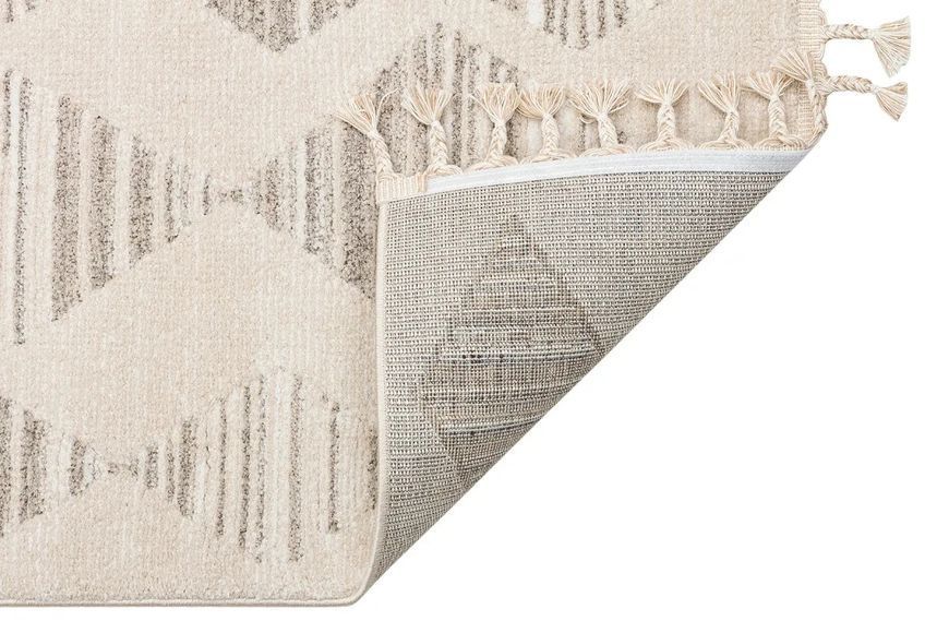 Килим крем-сірий Nordic NDC 01 Cream Grey Розмір, см: 80*150 Туреччина 47052 фото