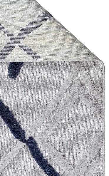 Ковер бежево-синий Terazzo TRZ 03 Grey Navy Размер, см: 200*290 Турция 80345 фото